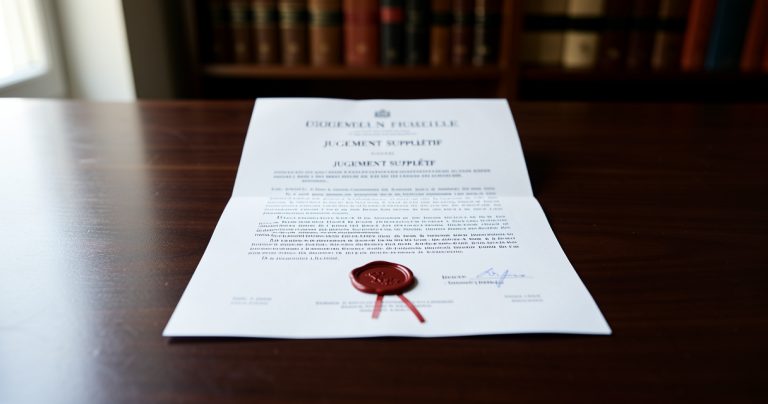 Jugement supplétif d'acte de naissance : procédure et enjeux juridiques